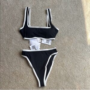 L*Space Ace Fused top & Ventura fused bottom
Black and White Bikini